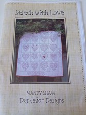 Mandy Shaw redwork quilt