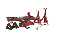 Sealey Lifting Kit 5pc 2 Tonne (Inc Jack Axle Stands Creeper Chocks & Wrench)