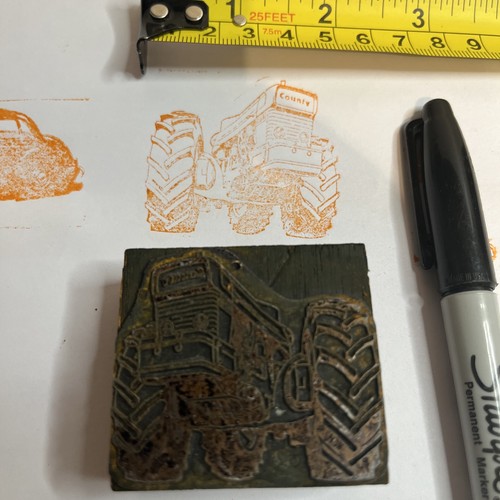 County 1124 tractor printing