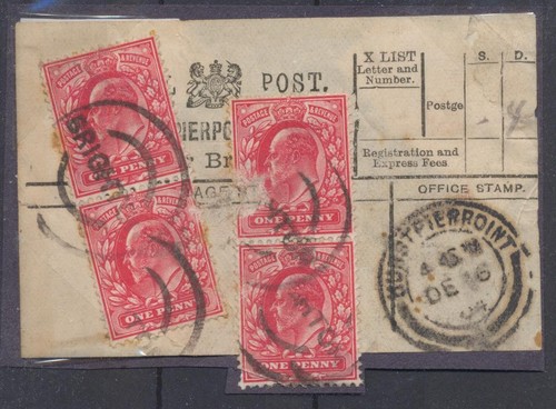 Sussex postmark kevii 1904 - sussex,