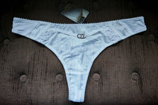 Ultimo White Curly Wurly Thong