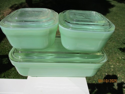 Fire king jade - king, 3-piece