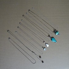 Silver chains necklaces - chains, &