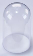 LARGE GLASS Dome Cover Clock Mineral 400 Day Anniversary Replacement Domed New