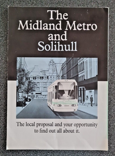 The midland metro and solihull - midland,