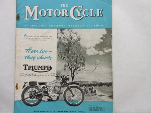 May 1952 the motor - motor, cycle