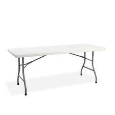 10x 6ft Folding Plastic Trestle Table (ex Paris Olympic Games) (Bulk)