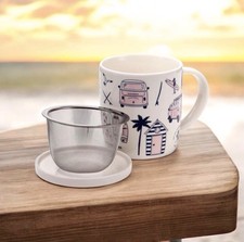 Tea Infuser Mug With Lid