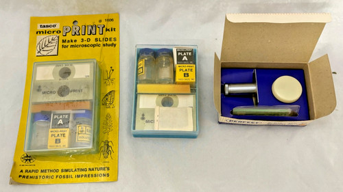 Vintage lot of microscope - vintage,