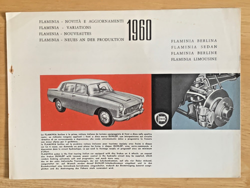 Lancia flaminia marketing - lancia,