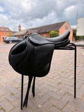 18 Inch Black Leather Smart