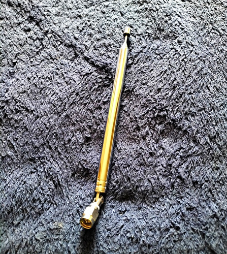 Telescopic whip radio - telescopic,