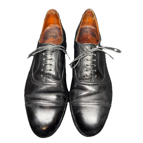 Grenson black leather - black, oxford