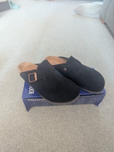 Birkenstock boston clog black - birkenstock,