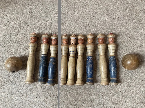 Antique wooden folk - wooden, art