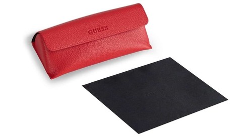 New guess red hard eyeglasses - guess,