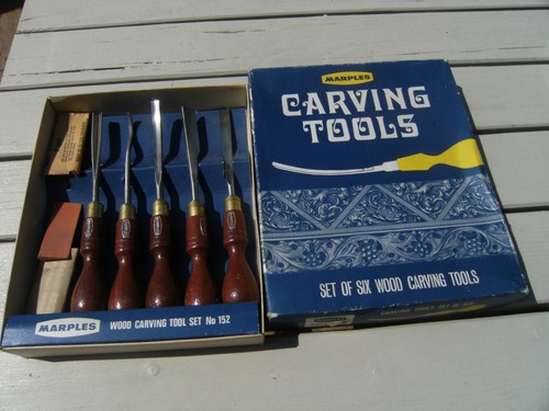 Vintage marples wood carving - vintage,