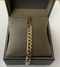 9ct gold curb link - curb,