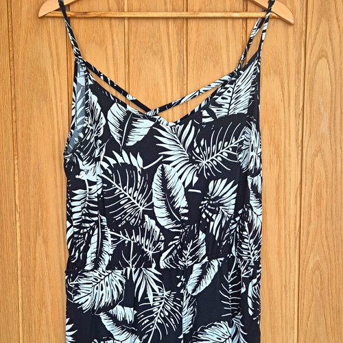 Black white leaf - f&f, black/white
