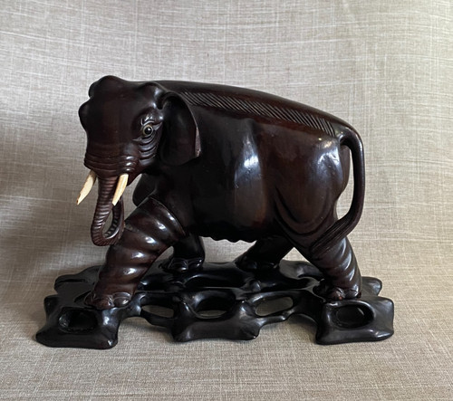Antique c1870 chinese carved - antique,