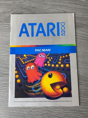 Pac man atari 5200 manual - pac-man,