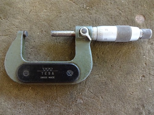 Tesa micrometer carbide - 1-2",