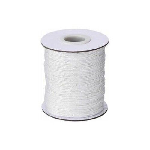 White roman blind cord 5mm - blind, 1.5mm