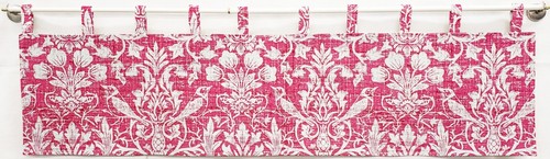 Pink floral damask - pink,