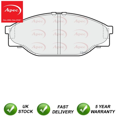 Brake pads set front - set, apec
