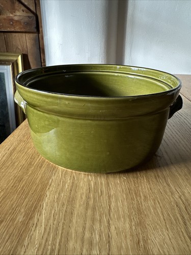 Ovenproof pot green church - pot, t