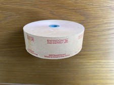 Swindon District Setright  Bus Ticket Roll Unused