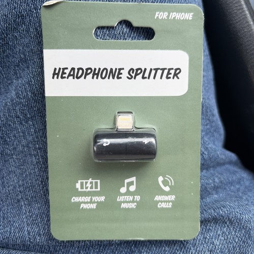 Headphone splitter for - -,