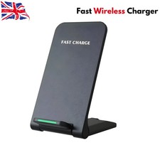 100W Fast Wireless Charger Stand Dock For Apple iPhone Samsung Android Phone