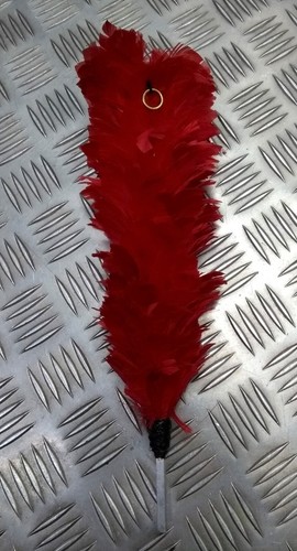 Black watch hackle red british - hackle,