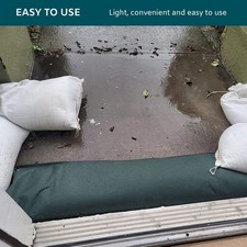 Water activated flood barriers - flood,