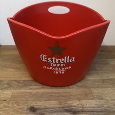 Estrella Damm Beer Bottle Ice