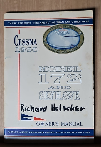 Cessna owner manual model - owner's,