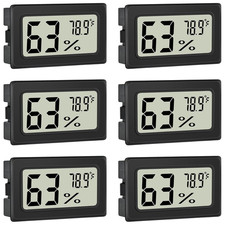 6 Pack Digital Cigar Humidor