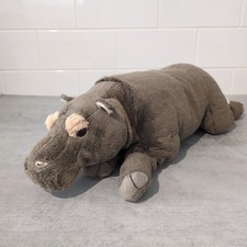 Hippo lying down plush toy