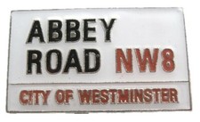 Metal Enamel Pin Badge - Abbey