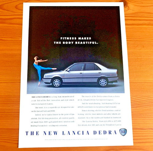 Lancia dedra frameable - lancia,