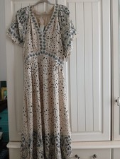 Sea glass floaty dress - glass,