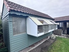 18x8 Tranter’s Loft complete with equipment inc Unikon professional & 3 Pads