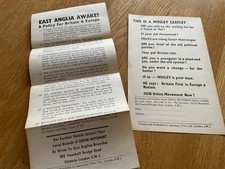 OSWALD MOSLEY EX BLACKSHIRTS