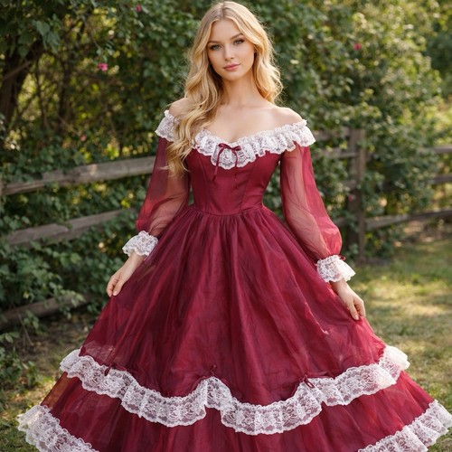 Vtg fancy frocks dress - fancy,