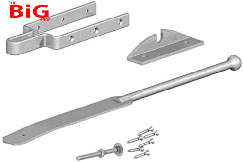 Field gate spring fastener - field,