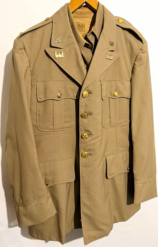 Vintage wwii army officers - wwii,
