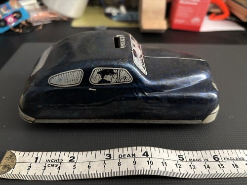 Vintage tin plate police - police, car