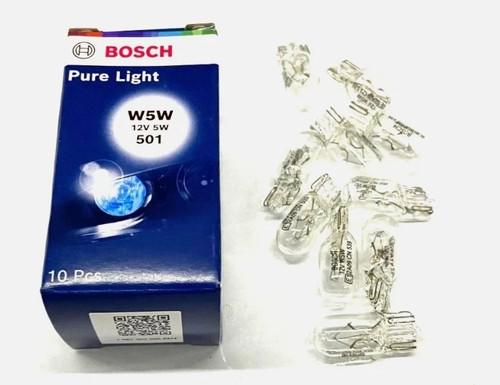 10x bosch number plate - number, bulb