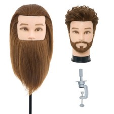 14'' Male Mannequin Head 100%